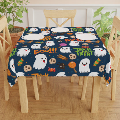 Trick or Treat Ghosts Tablecloth