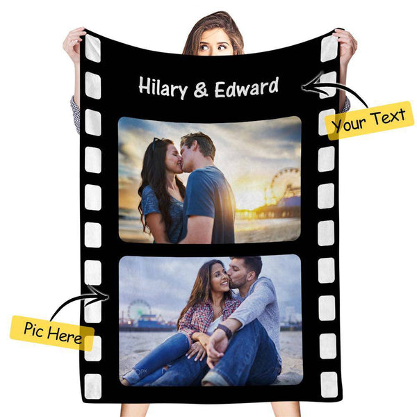 Personalized Photo Fleece Blanket