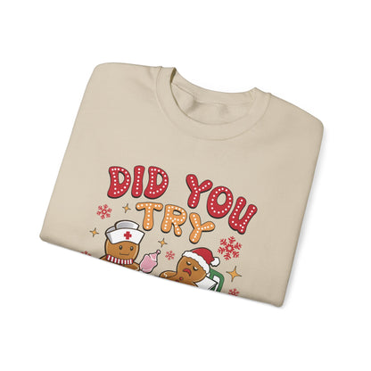 Did You Trying Icing It? Christmas Crewneck Sweatshirt