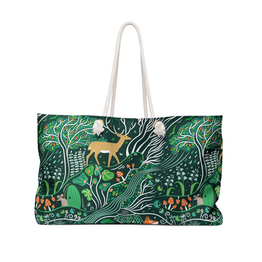 Emerald Forest Weekender Bag