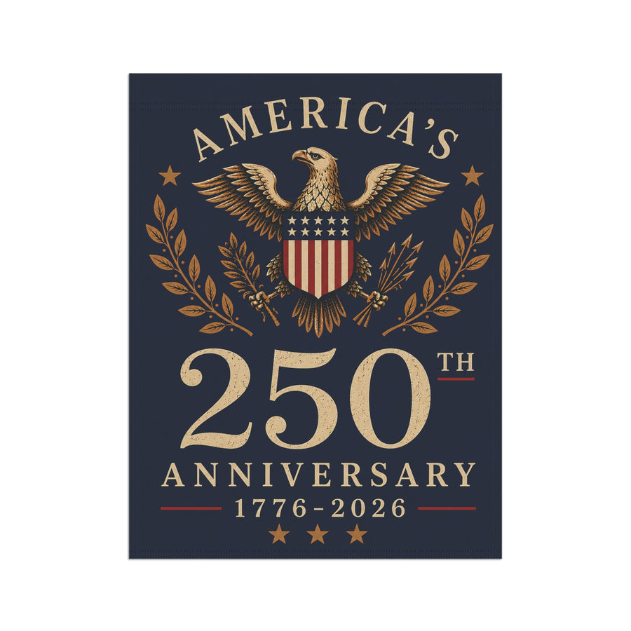 Patriotic Eagle Garden & House Banner