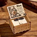 Custom Heart Music Box - Personalized Audio Gift for Mother's Day