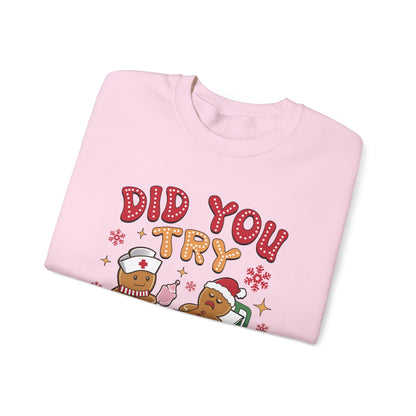 Did You Trying Icing It? Christmas Crewneck Sweatshirt