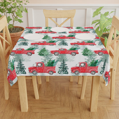 Christmas Tree Farm Tablecloth