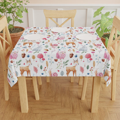 Fairy Forest Animals Tablecloth