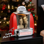Custom Retro Jukebox Speaker - Personalized Photo Music Player