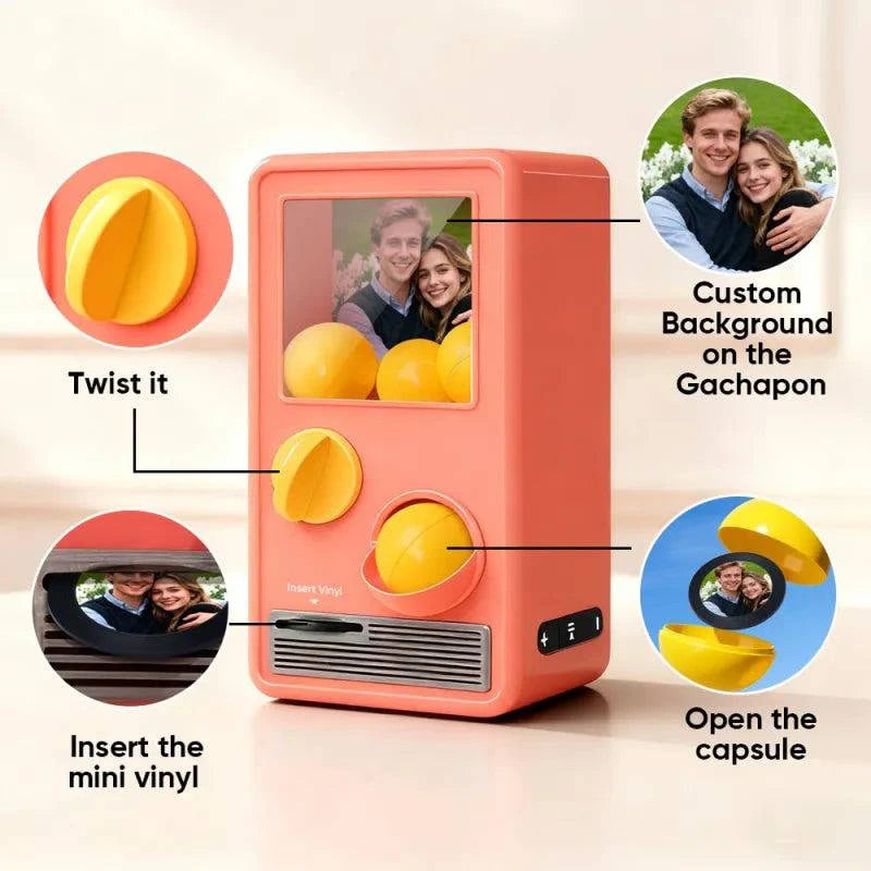Custom Photo and Song Capsule Music Player