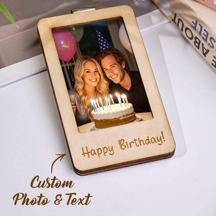 Magnetic Photo and Text Car Sun Visor Clip