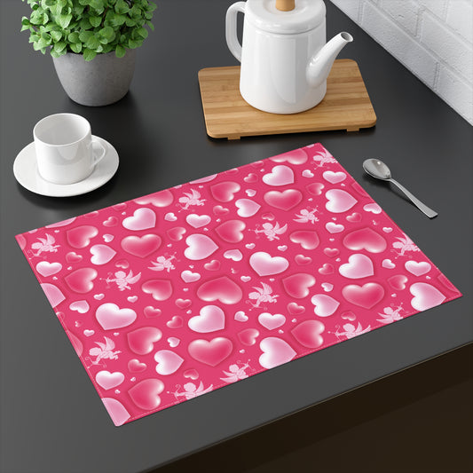 Cupid and Hearts Placemat