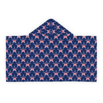 American Stars Youth Hooded Towel