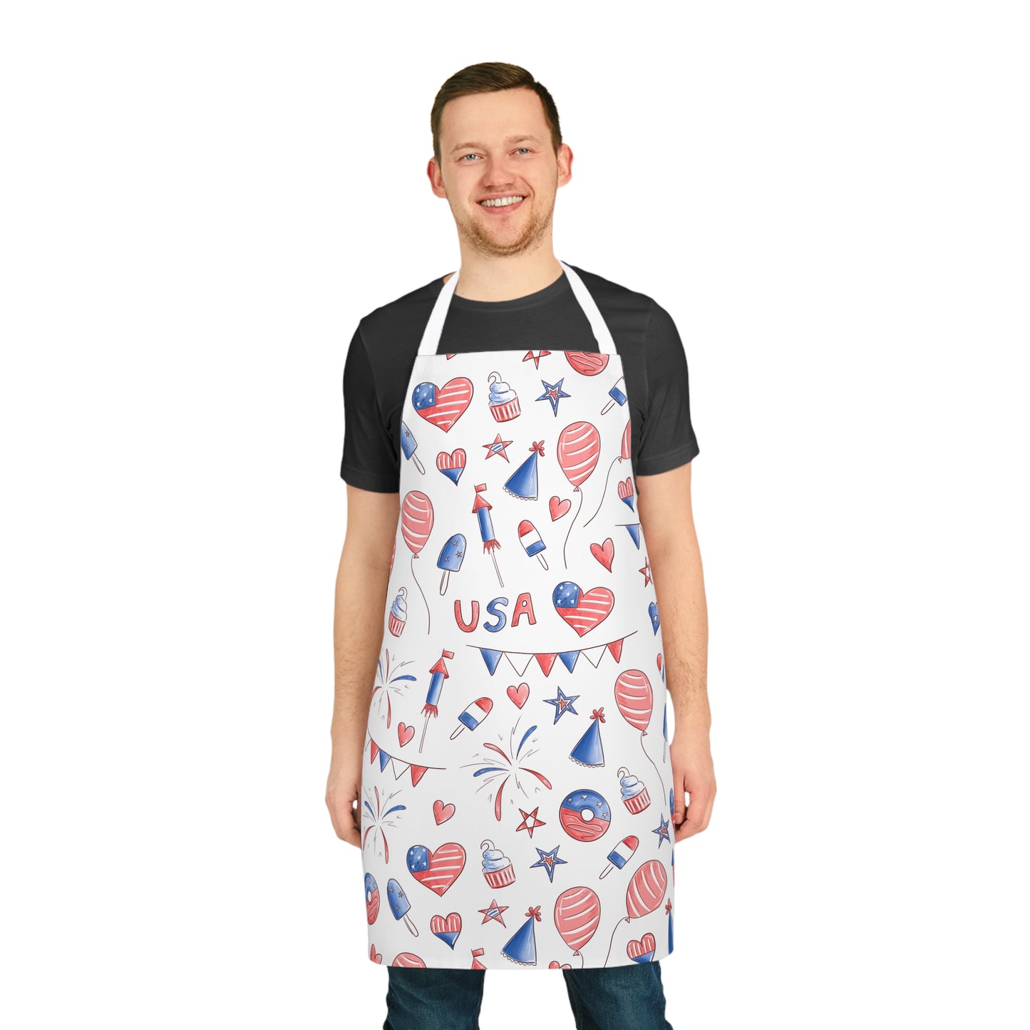 Banners and Donuts Apron