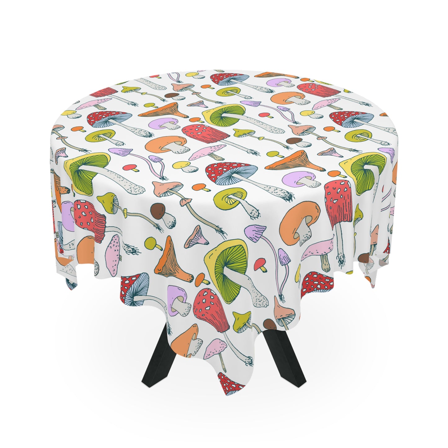 Forest Mushrooms Tablecloth