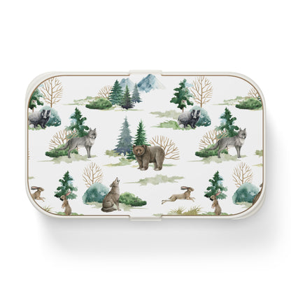 Wild Forest Animals Bento Lunch Box