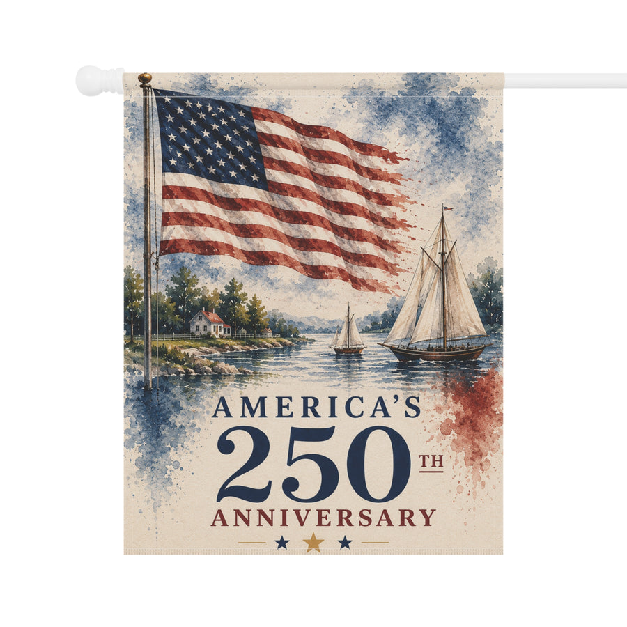 Coastal Sailboat Garden & House Banner
