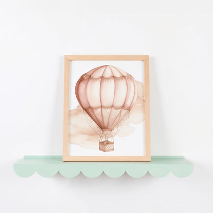 Hot Air Balloon Art Print for Home Decor product type