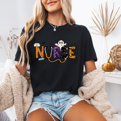 Halloween Nurse T-shirt