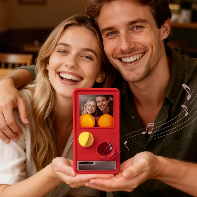 Personalized Music Gachapon Machine - Custom Photo & Song Capsules