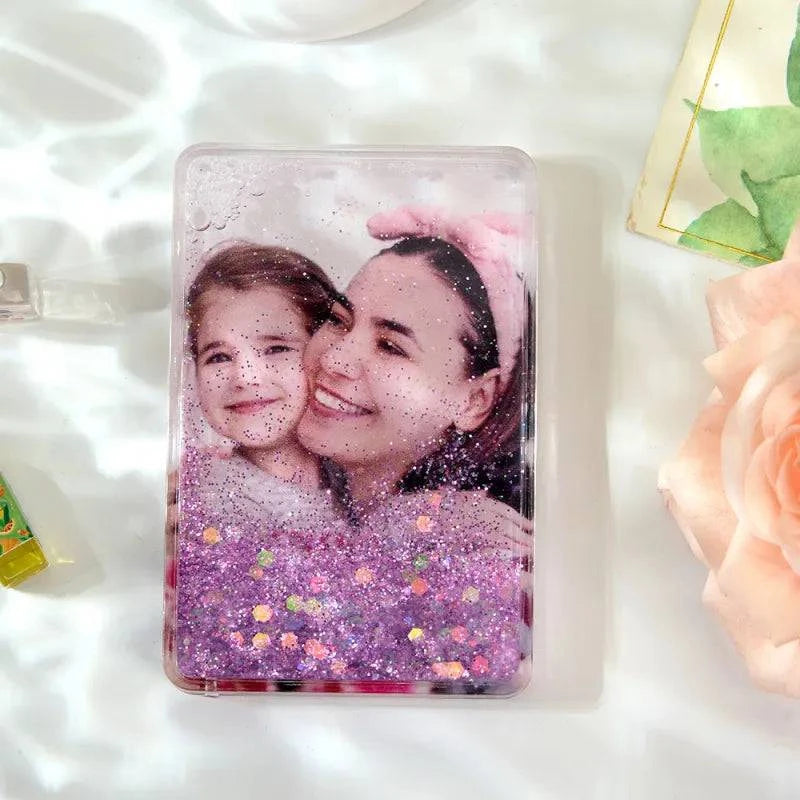 Custom Photo Liquid Sand Magnet