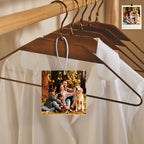 Custom Photo Car Air Freshener - Personalized Rearview Mirror Scent