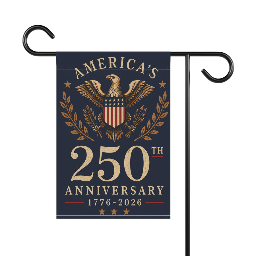 Patriotic Eagle Garden & House Banner