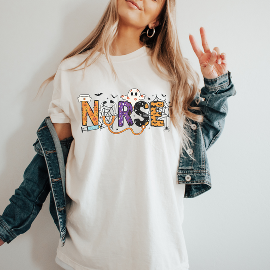 Halloween Nurse T-shirt