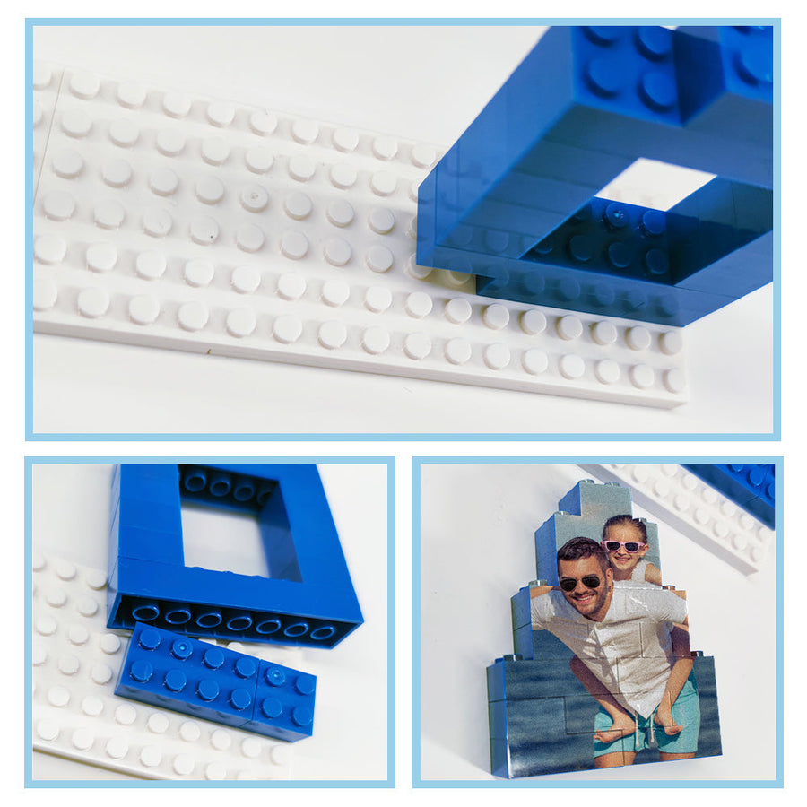 Custom Photo Block Puzzle for Dad