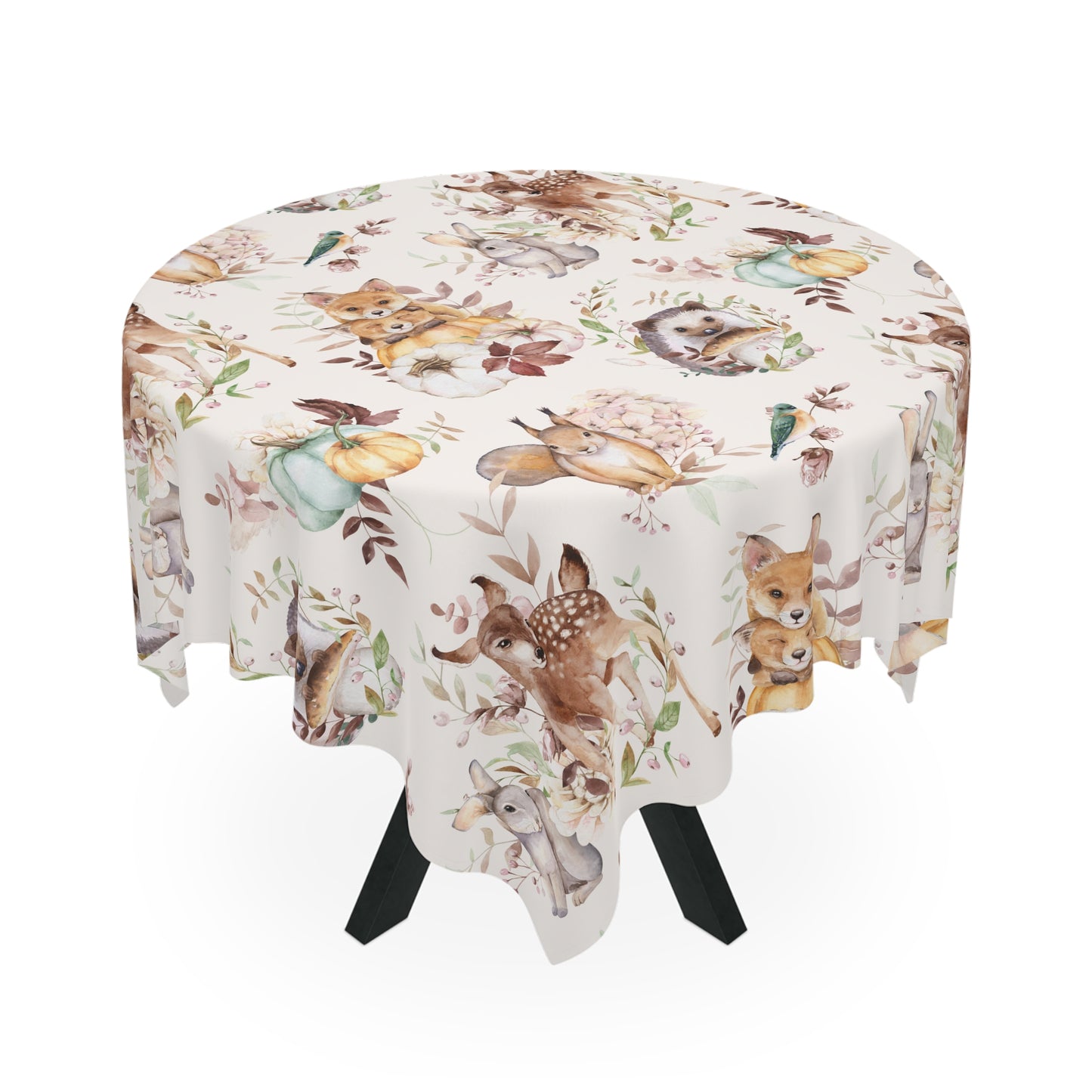Woodland Animals Tablecloth