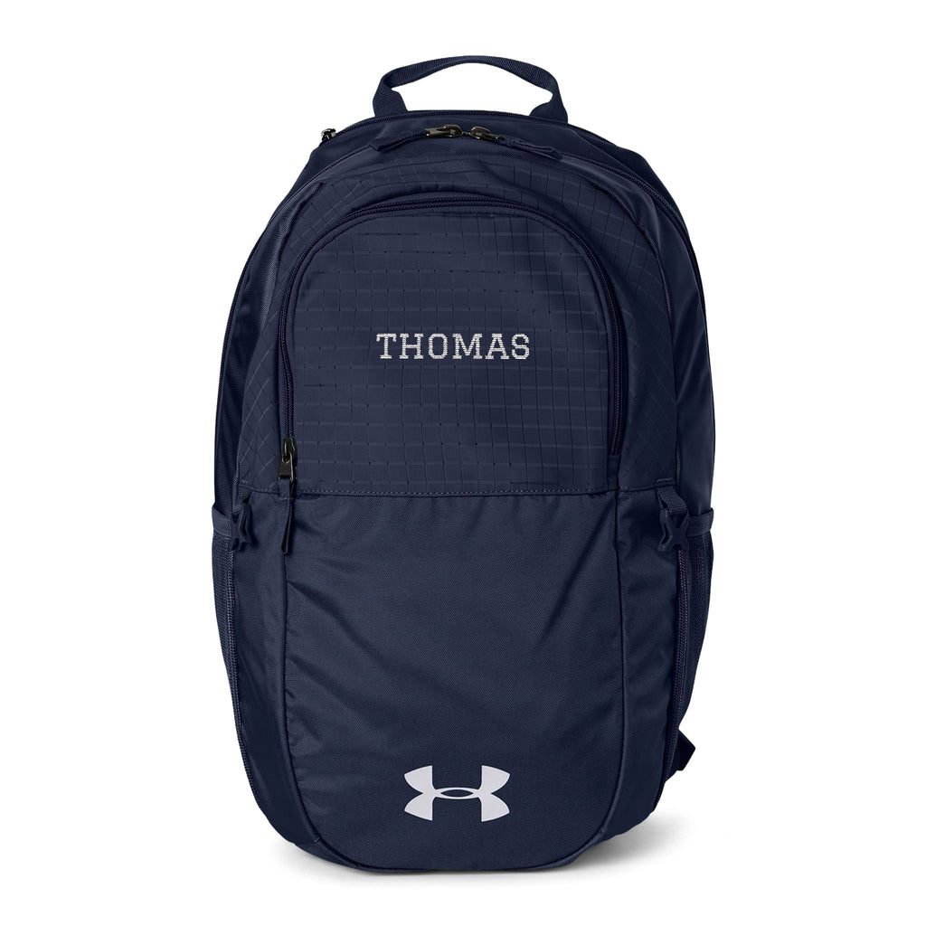 Distressed Name Embroidery Backpack Under Armour All Sport Backpack | Personalized Name