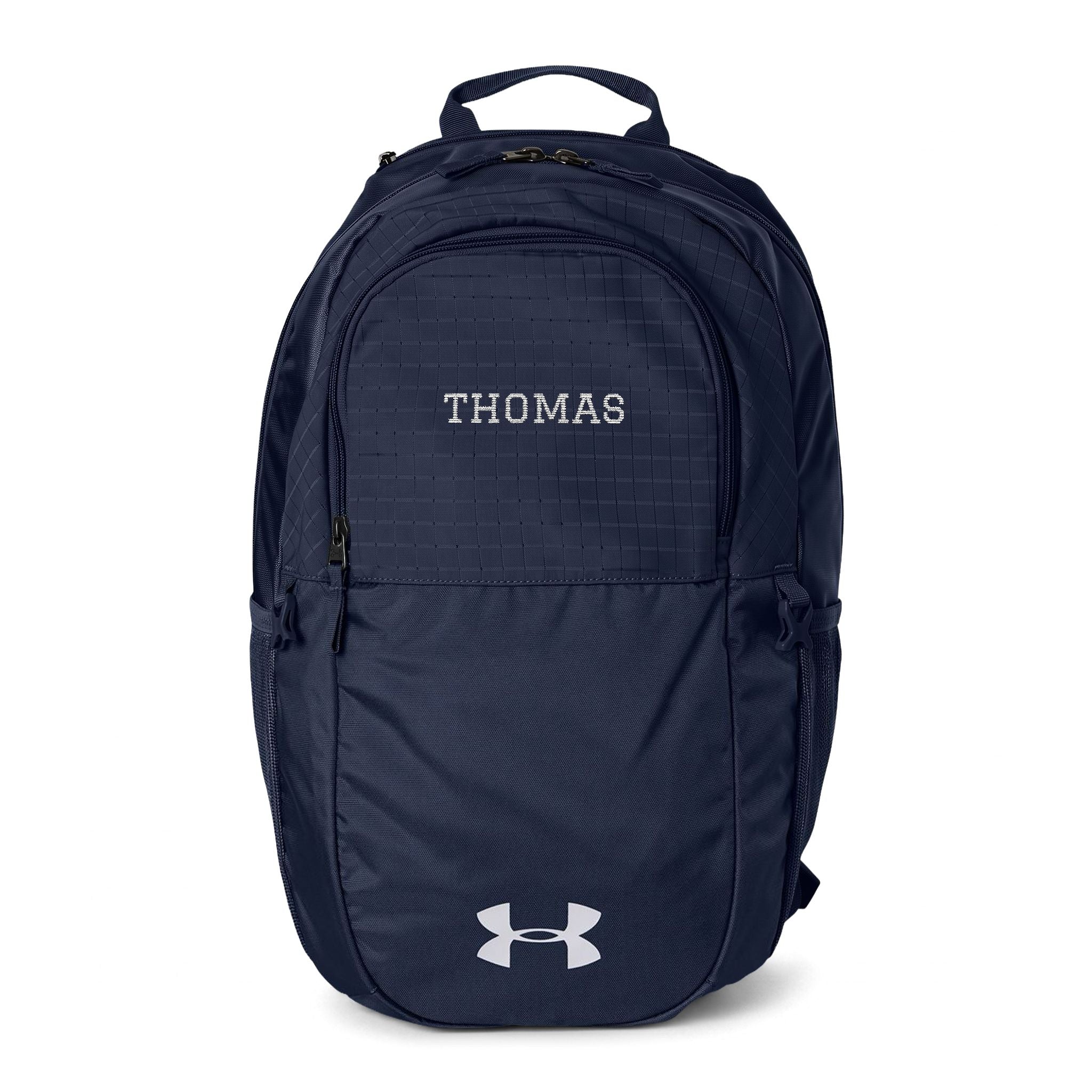 Distressed Name Embroidery Backpack Under Armour All Sport Backpack | Personalized Name