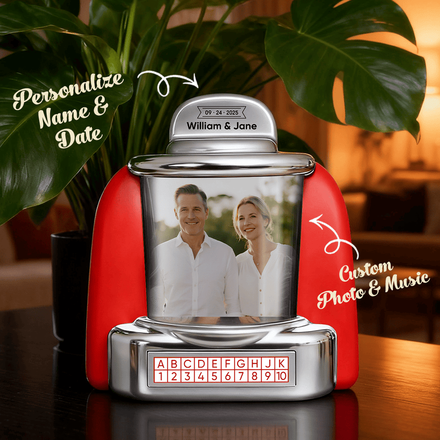 Custom Photo and Music Retro Jukebox Speaker