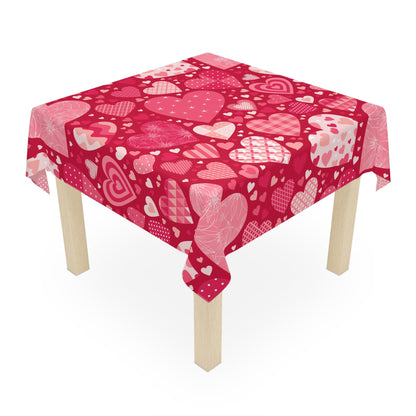 Blissful Hearts Tablecloth
