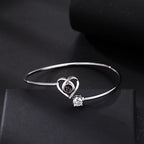 Custom Photo Projection Bracelet - Hidden Picture Heart Jewelry