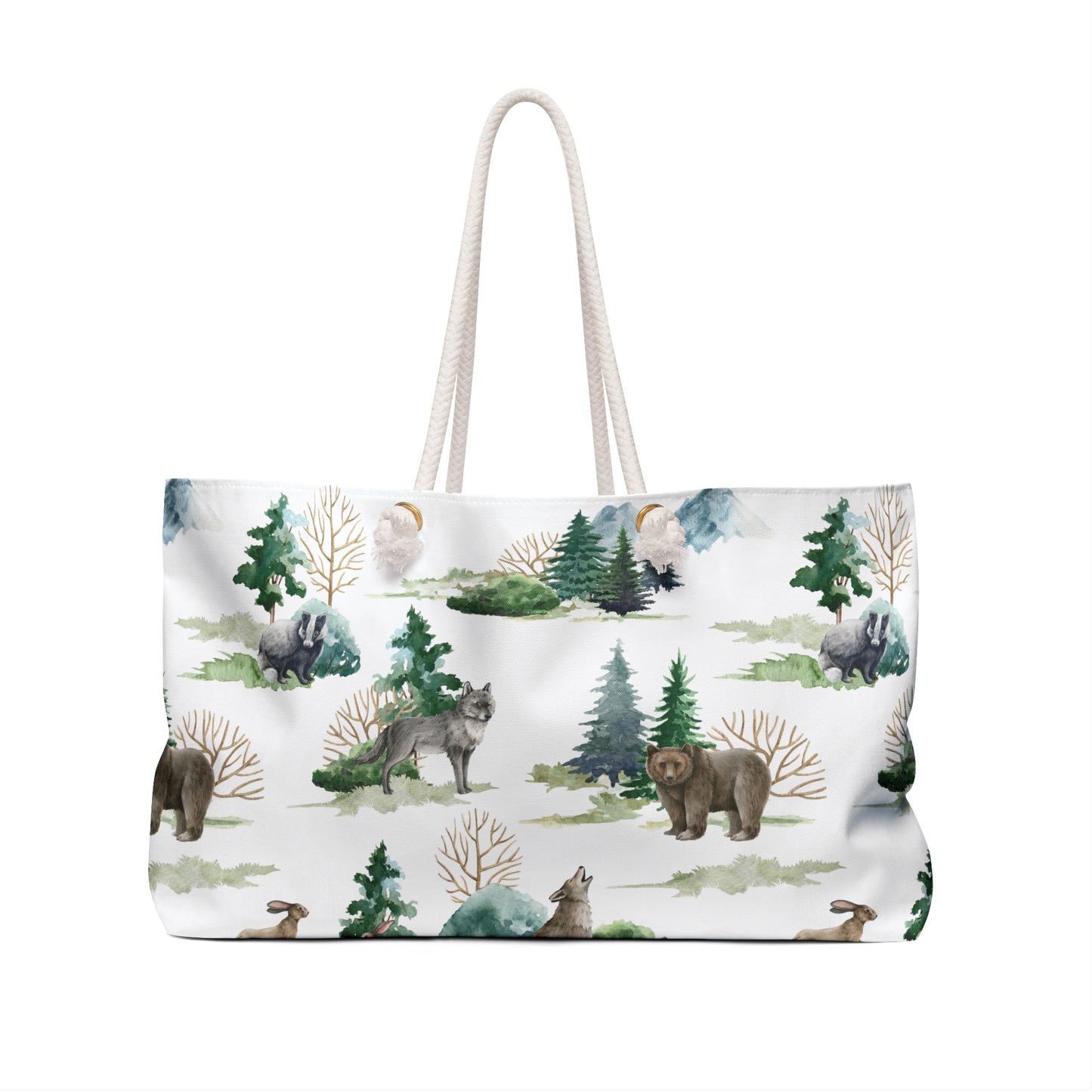 Wild Forest Animals Weekender Bag