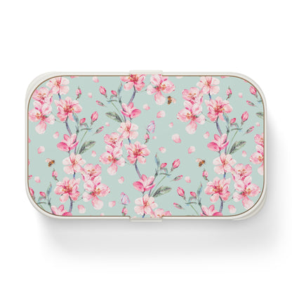 Cherry Blossoms and Honey Bees Bento Lunch Box