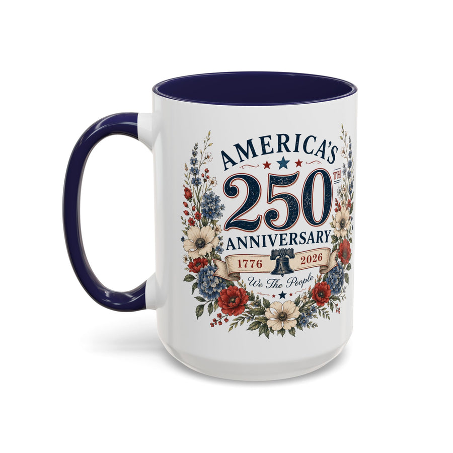 America's 250th Anniversary Accent Coffee Mug