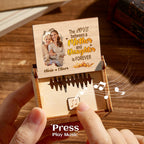 Custom Mother Daughter Music Box - Digital Voice Recording Keepsake