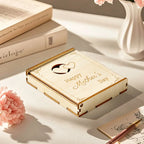 Custom Photo Music Box - Personalized Wooden Keepsake with Song