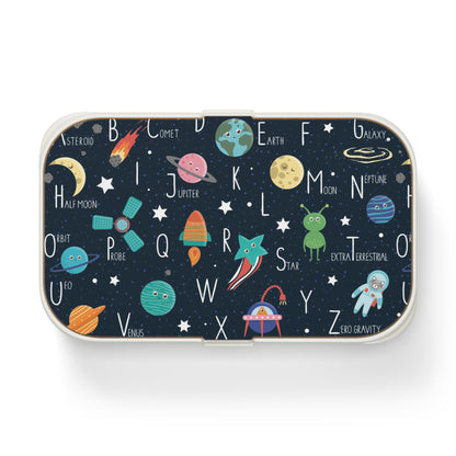Space Alphabet Bento Lunch Box