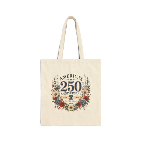 America's 250th Anniversary Floral Wreath Tote
