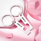 Custom Spotify Code Keychain - Scannable Music Couple Keychains