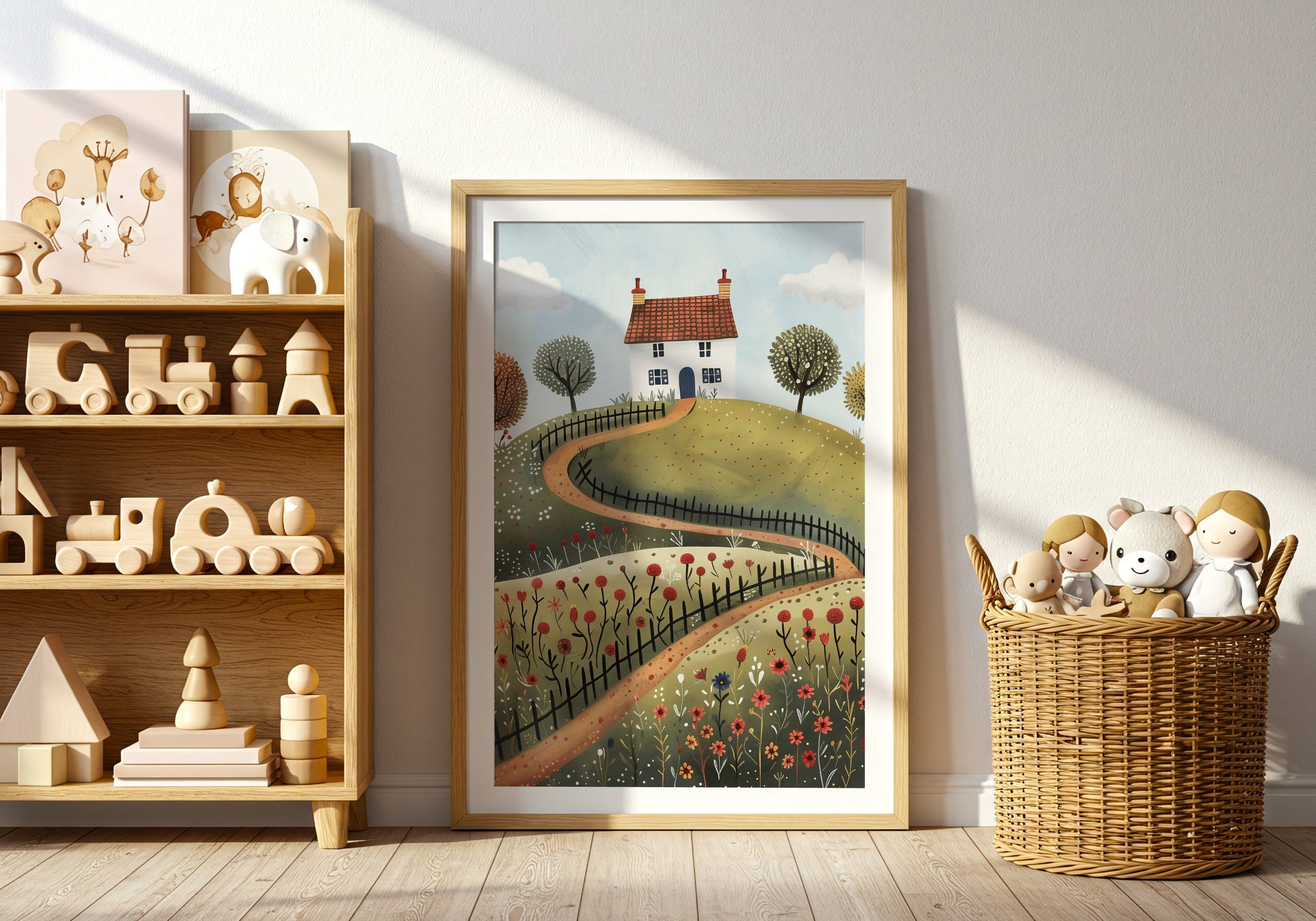 Whimsical Countryside Path Home Decor Art product