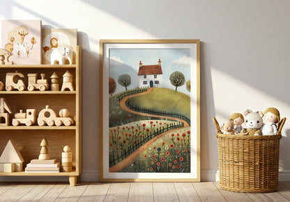 Whimsical Countryside Path Home Decor Art product