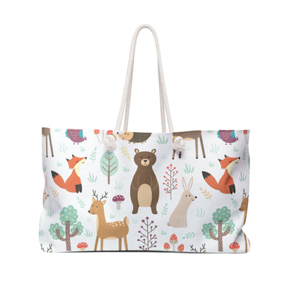 Forest Plants and Animals Weekender Bag