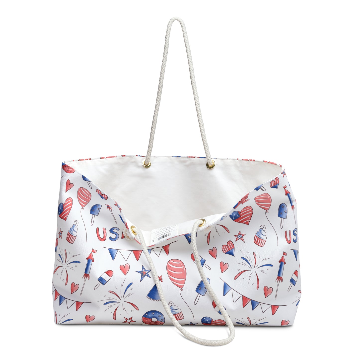 Banners and Donuts Weekender Bag