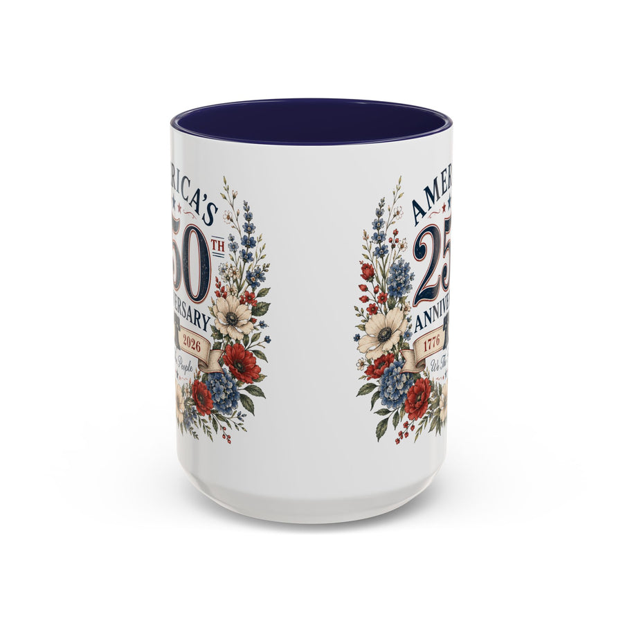 America's 250th Anniversary Accent Coffee Mug