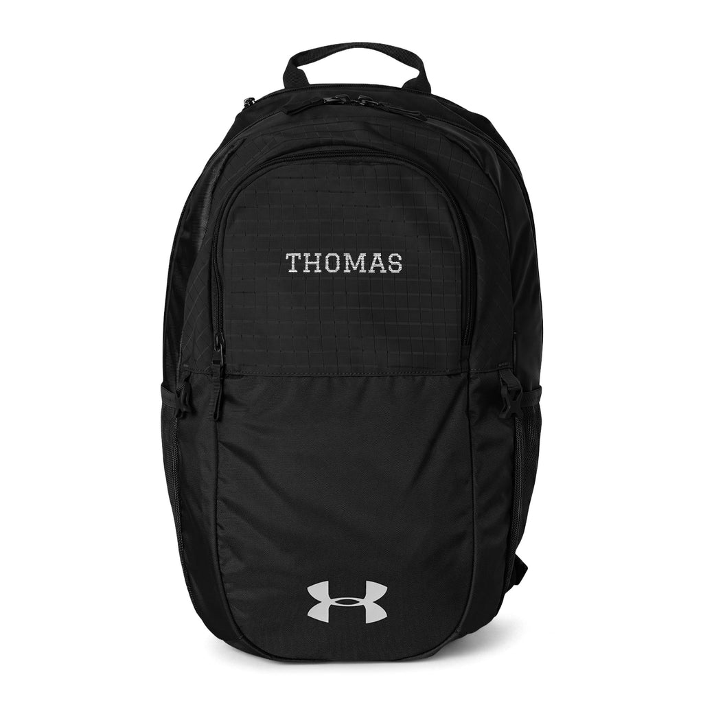 Distressed Name Embroidery Backpack Under Armour All Sport Backpack | Personalized Name
