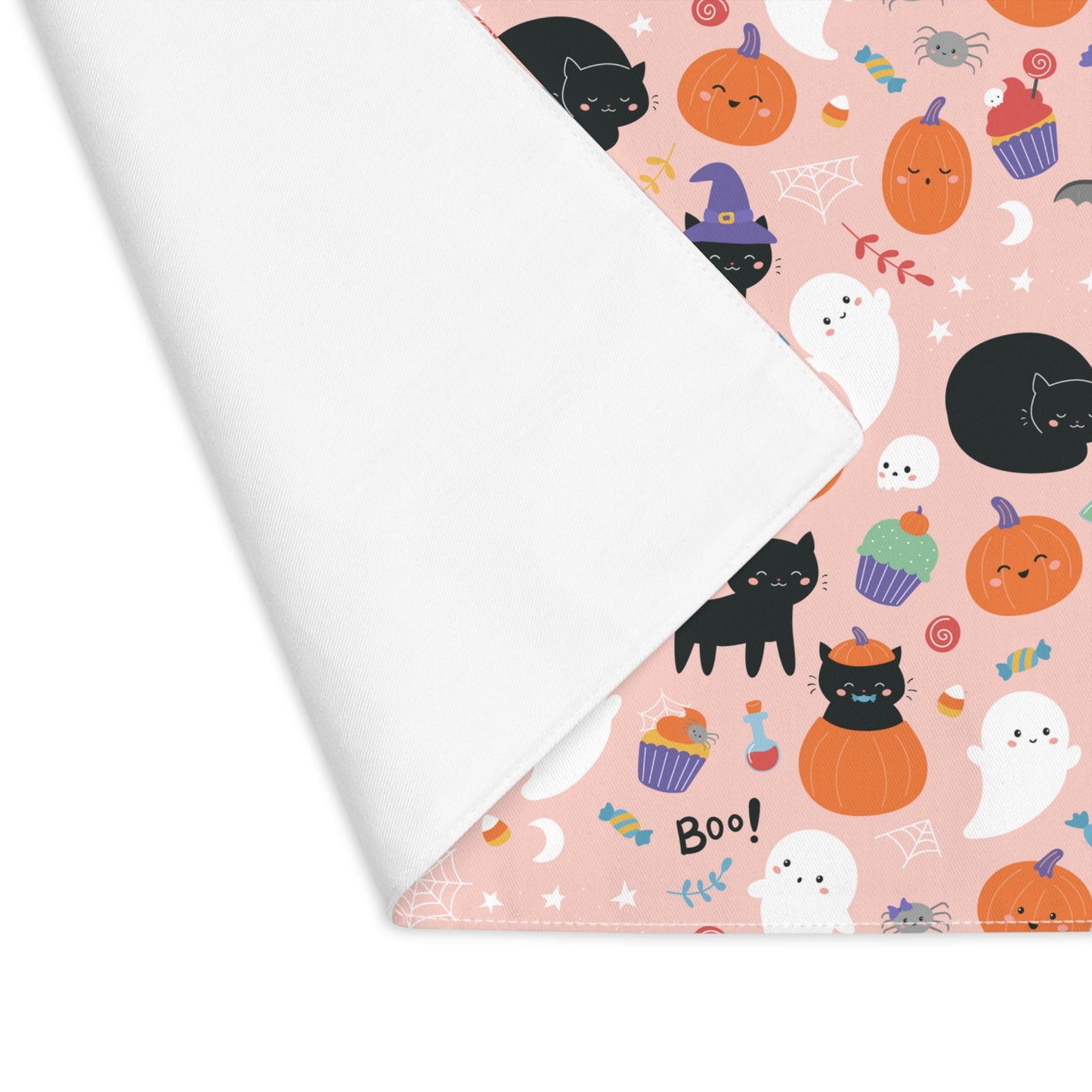 Halloween Ghosts and Black Cats Placemat