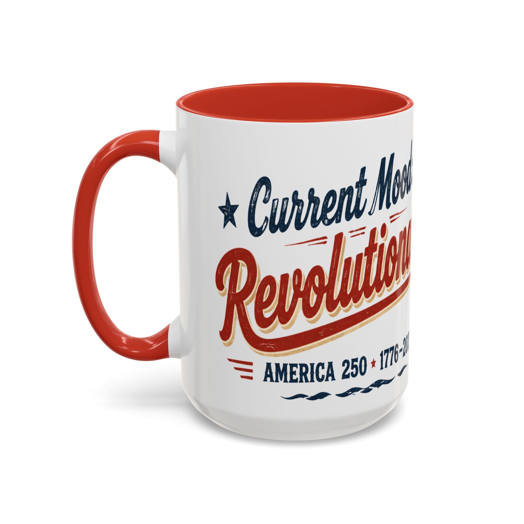 Revolutionary Surfing George Washington Mug | Patriotic 1776-2026 Coffee Mug