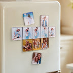 Custom Photo Fridge Magnet Frame - Acrylic Square Refrigerator Magnet