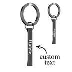 Custom Spotify Code Bar Keychain - 3D Engraved Music Key Chain